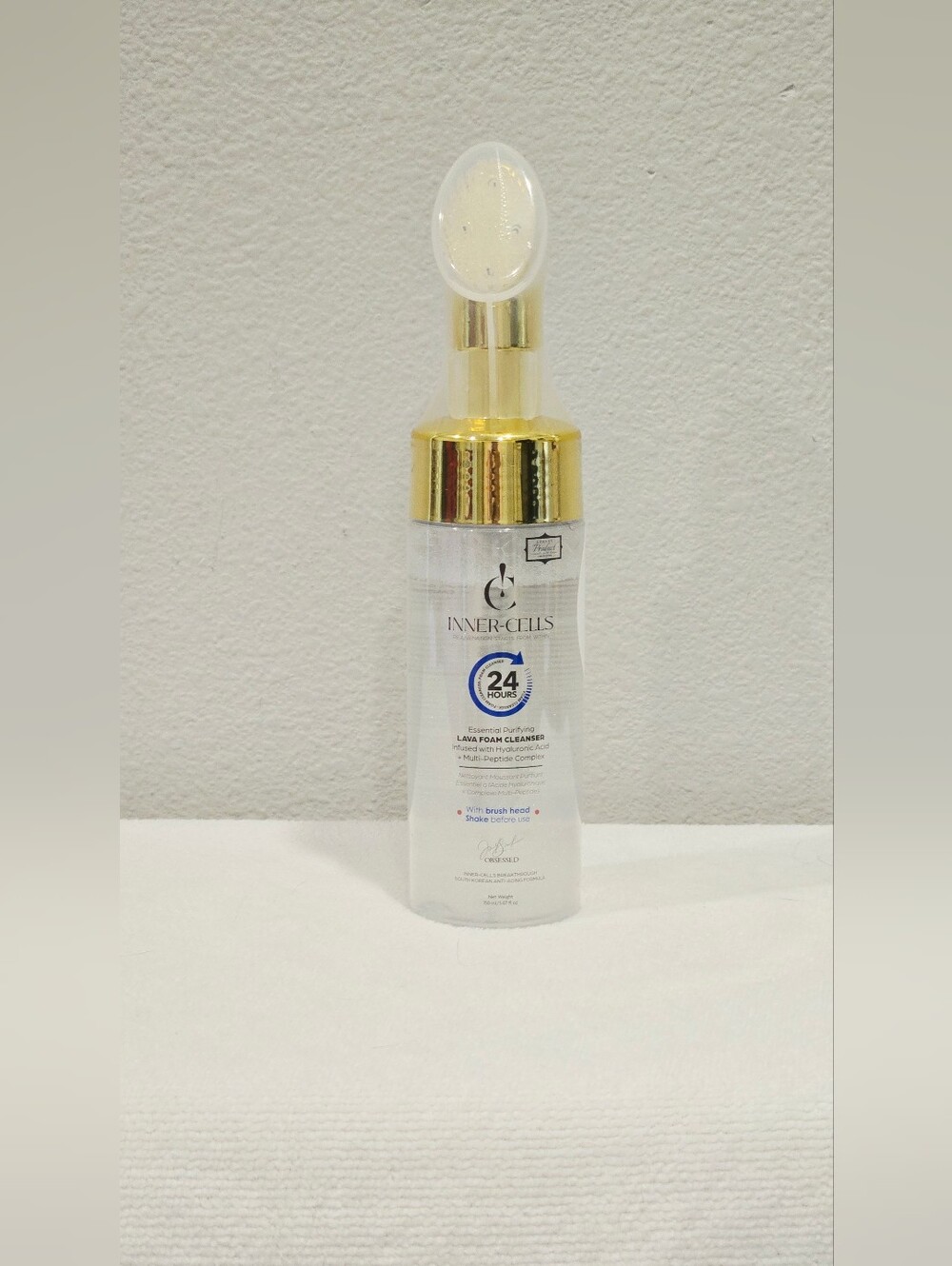 Inner-Cells Lava Foam Cleanser With Brush Head
